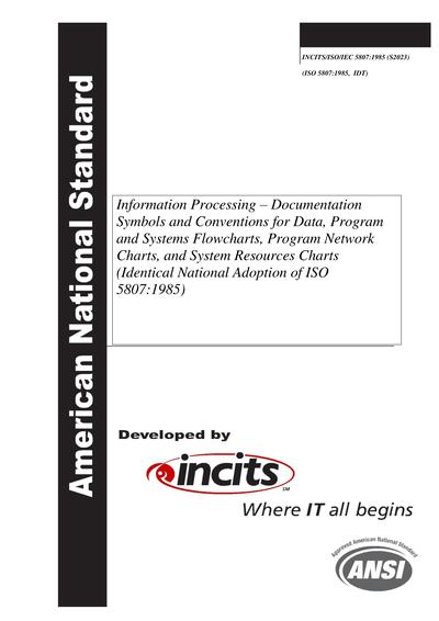 Standards PDF Cover Page