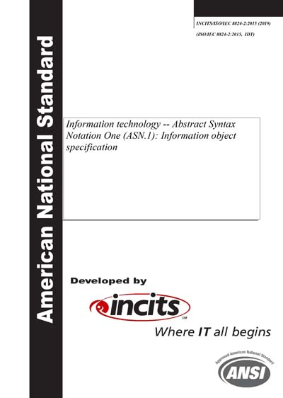 Standards PDF Cover Page