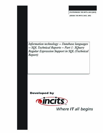 Standards PDF Cover Page