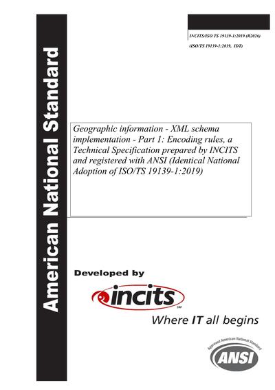 Standards PDF Cover Page