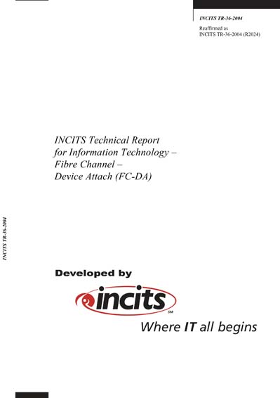 Standards PDF Cover Page