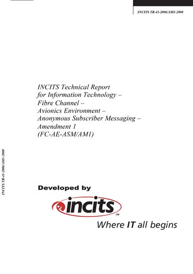 Standards PDF Cover Page