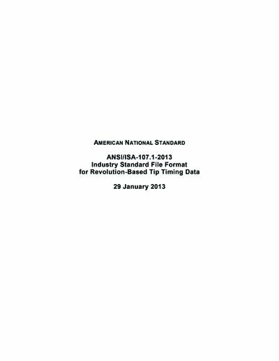 Standards PDF Cover Page