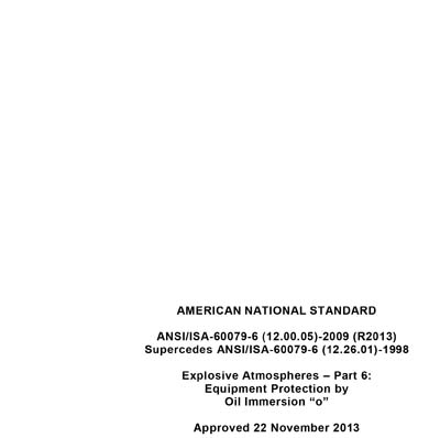 Standards PDF Cover Page