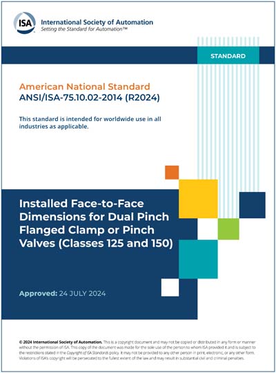 Standards PDF Cover Page