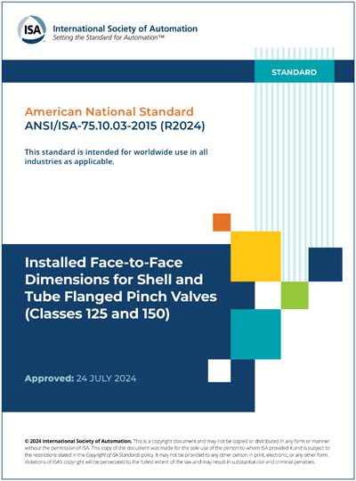 Standards PDF Cover Page