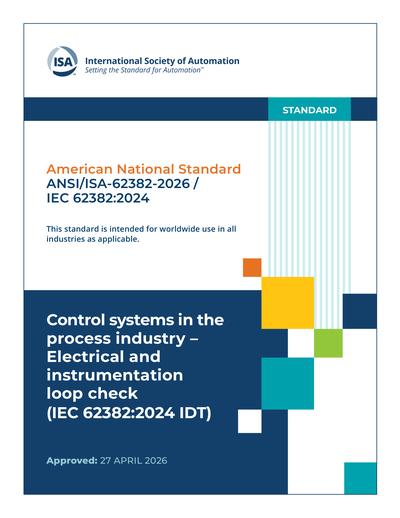 Standards PDF Cover Page