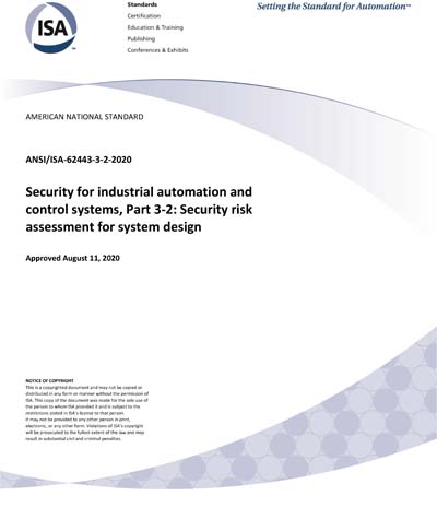 Standards PDF Cover Page