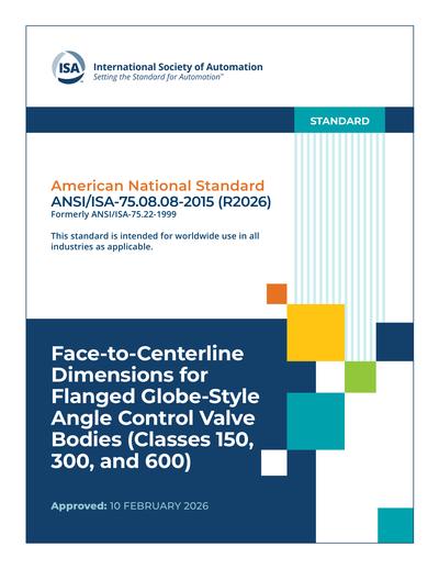 Standards PDF Cover Page