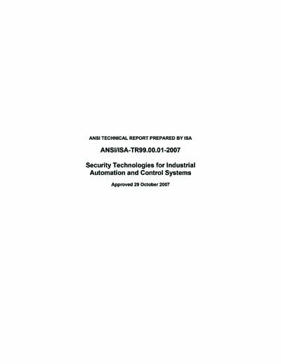 Standards PDF Cover Page