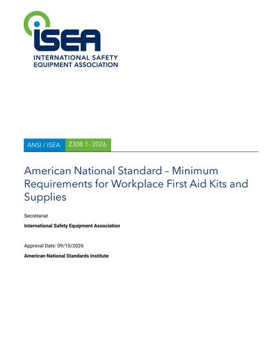 Standards PDF Cover Page