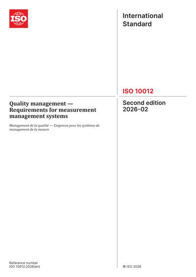 Standards PDF Cover Page