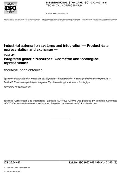 Standards PDF Cover Page