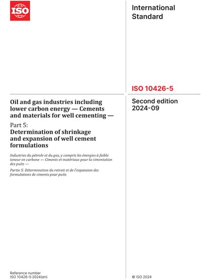 Standards PDF Cover Page