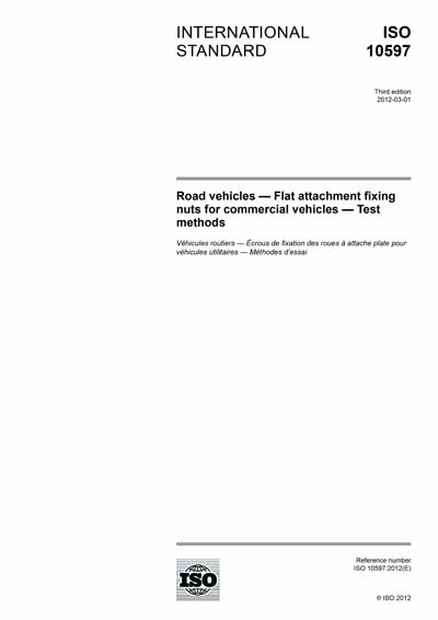 Standards PDF Cover Page