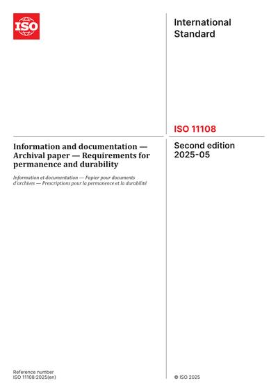 Standards PDF Cover Page