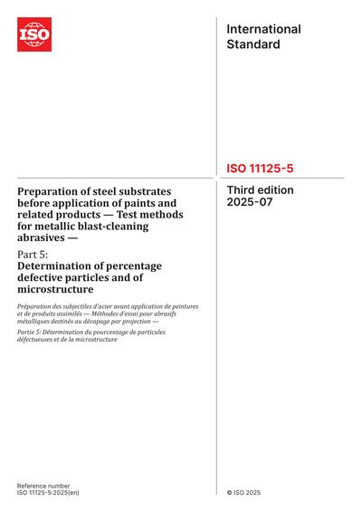 Standards PDF Cover Page