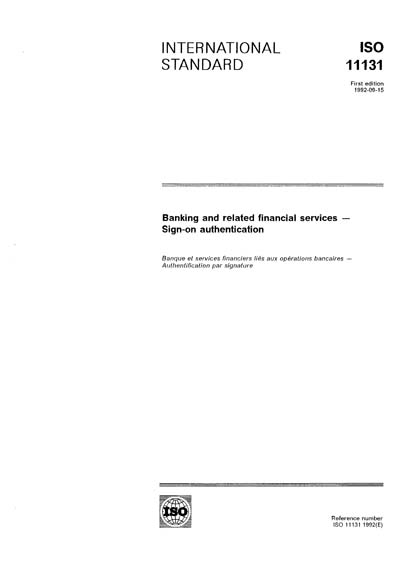 Standards PDF Cover Page