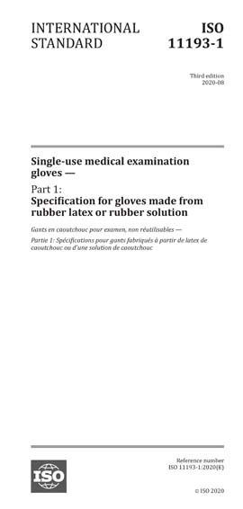 Standards PDF Cover Page