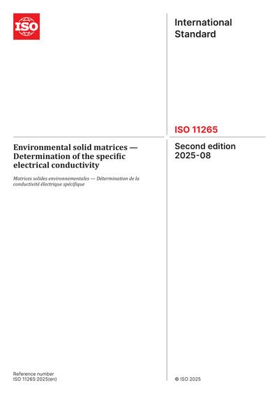 Standards PDF Cover Page