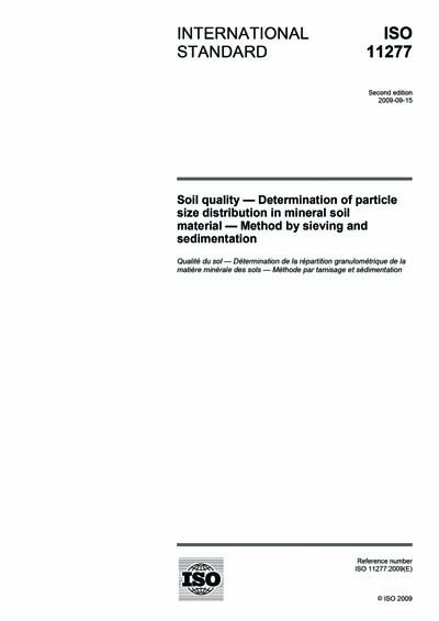 Standards PDF Cover Page