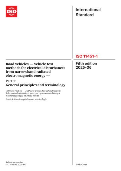 Standards PDF Cover Page