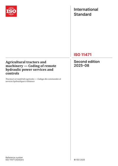 Standards PDF Cover Page