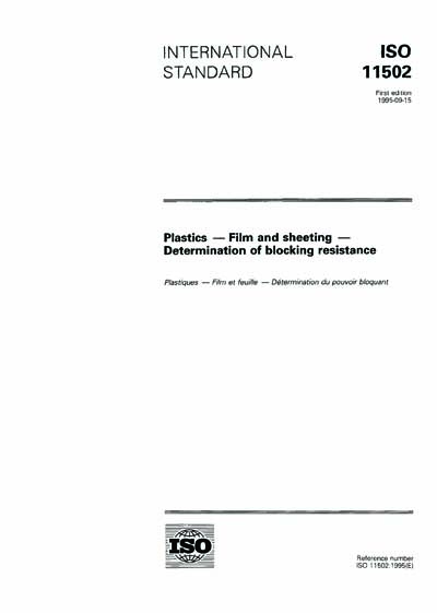Standards PDF Cover Page