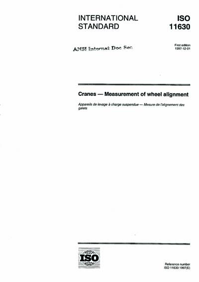Standards PDF Cover Page