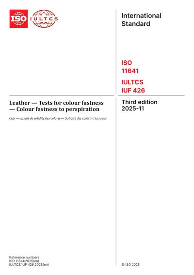 Standards PDF Cover Page