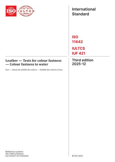 Standards PDF Cover Page