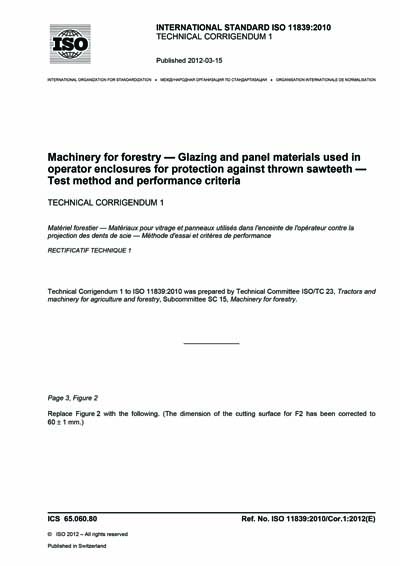 Standards PDF Cover Page