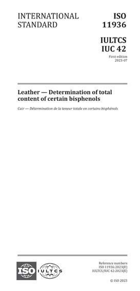 Standards PDF Cover Page