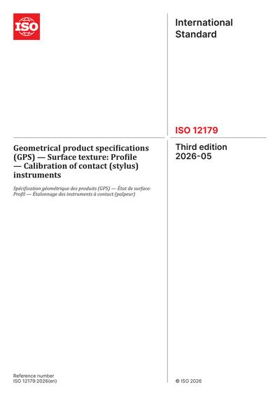 Standards PDF Cover Page