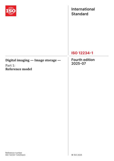 Standards PDF Cover Page