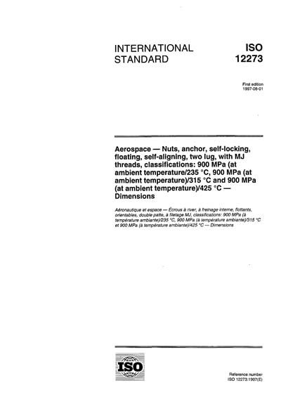 Standards PDF Cover Page