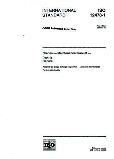 Standards PDF Cover Page