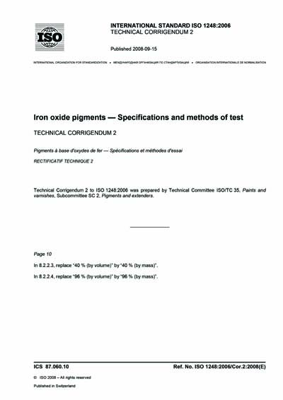 Standards PDF Cover Page