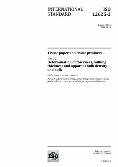 ISO 12625-5 Tissue Paper and Tissue Products Wet Tensile Strength