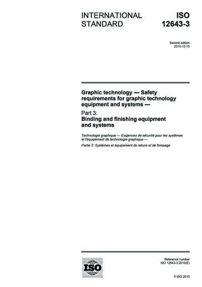 Standards PDF Cover Page