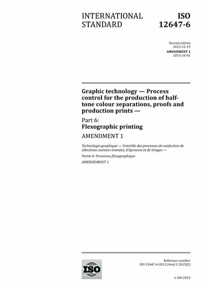Standards PDF Cover Page