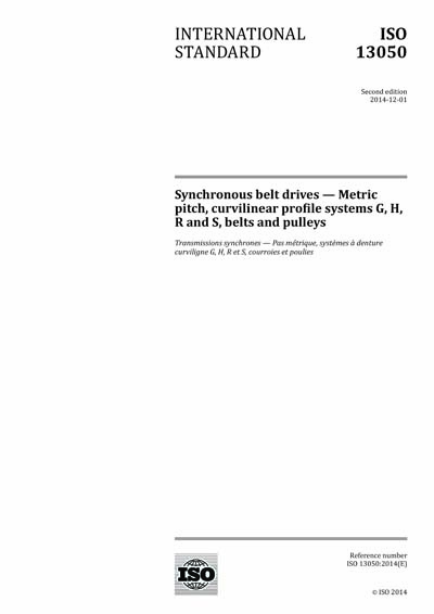 Standards PDF Cover Page