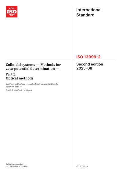 Standards PDF Cover Page