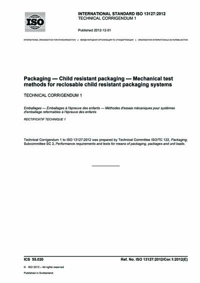 Standards PDF Cover Page