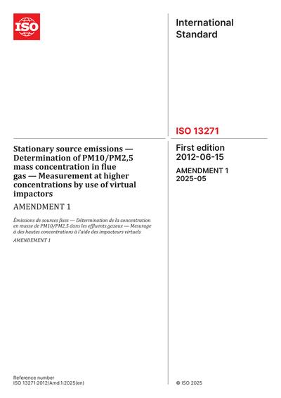 Standards PDF Cover Page