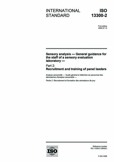 Standards PDF Cover Page