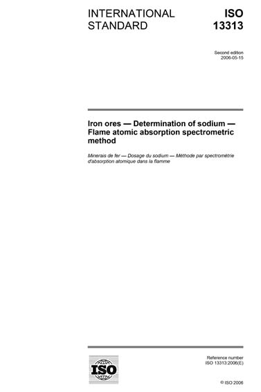 Standards PDF Cover Page
