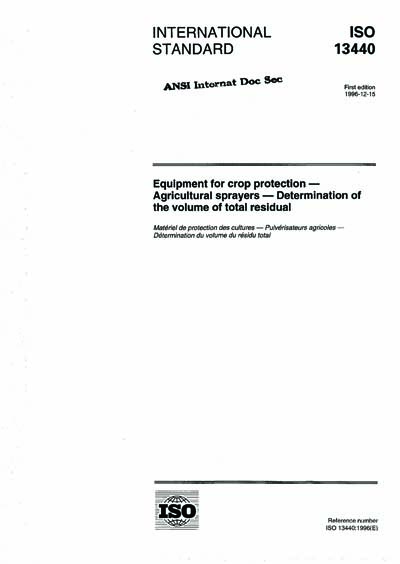 Standards PDF Cover Page