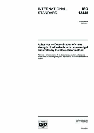 Standards PDF Cover Page