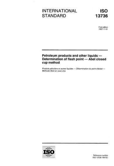 Standards PDF Cover Page